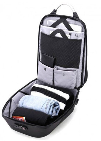 Рюкзак городской B00208 для ноутбука 15.6" с USB объем 24л. Черный (AH-B00208-2268) Arctic Hunter (267577696)