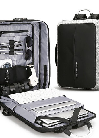 Рюкзак міський Case MR6832 BK для ноутбука 15,6" з USB об'єм 20 л. (MR6832-00-2232UA) Mark Ryden (267577705)