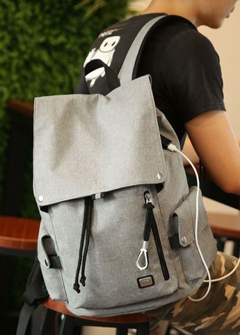 Рюкзак міський Flexy MR5923 BK для ноутбука 15,6" з USB об'єм 20 л. (MR5923-07-2224UA) Mark Ryden (267577723)