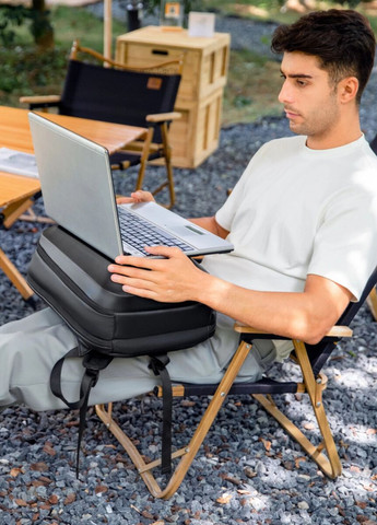 Рюкзак MR2958KR для ноутбука 15,6" об'єм 18 л Чорний (з вбудованим замком) (MR2958-KR00-3085UA) Mark Ryden (267577745)