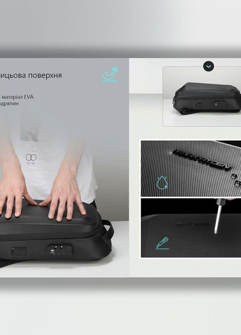 Рюкзак MR2958 для ноутбука 15,6" об'єм 15 л Чорний (з вбудованим замком) (MR2958-00-3086UA) Mark Ryden (267577788)