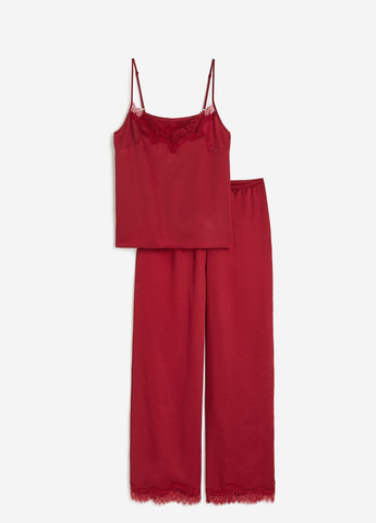 Красная всесезон пижама H&M