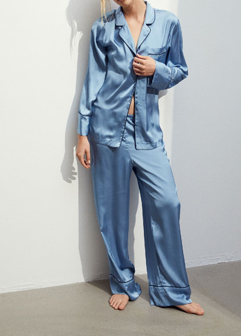 Блакитна всесезон піжама H&M