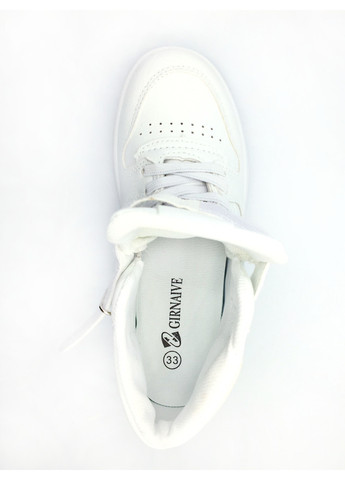 Белые повседневные осенние демисезонные ботинки Girnaive