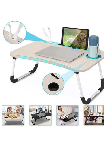 Столик-підставка для ноутбука 60*40см USB-панель Home (267643578)