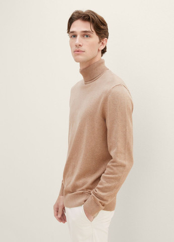 Коричневий демісезонний светр Tom Tailor