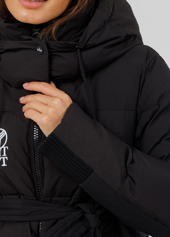 Черная зимняя куртка зимняя молодежная Yimosis