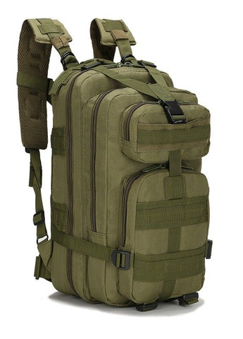 Тактичний штурмовий військовий рюкзак Armour Tactical М25 Oxford 600D (з системою MOLLE) 20-25 літрів Олива No Brand m25 (267729124)
