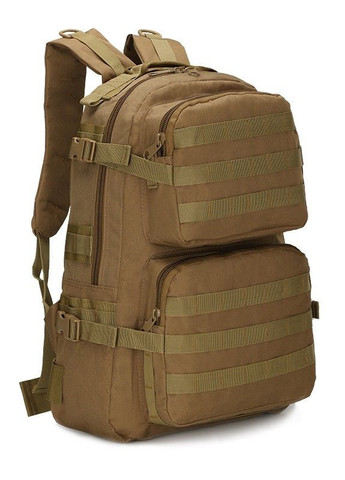 Тактический штурмовой военный рюкзак Armour Tactical Oxford 600D (с системой MOLLE) 40 литров Койот No Brand 07-40 (267729150)
