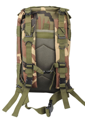 Тактичний штурмовий військовий рюкзак Armour Tactical М25 Oxford 600D (з системою MOLLE) 20-25 літрів Лісовий камуфляж No Brand m25 (267729109)