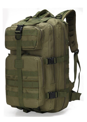 Тактичний штурмовий військовий рюкзак Armour Tactical Oxford 600D (з системою MOLLE) 35 літрів Олива No Brand c35 (267729100)
