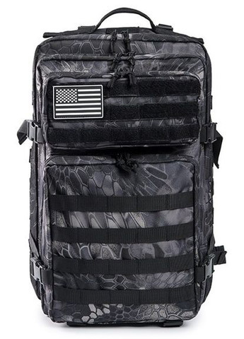 Тактический рюкзак Armour Tactical Oxford 900D (с системой MOLLE) 45 л Черный Криптек No Brand b1145 (267729104)