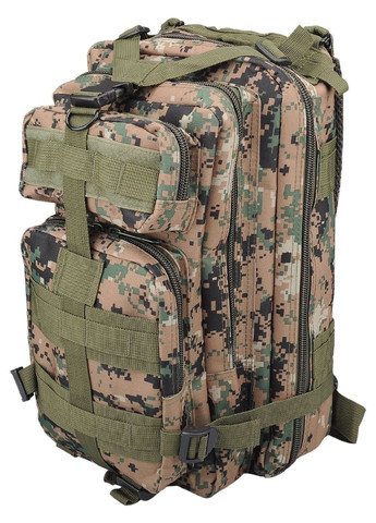 Тактичний штурмовий військовий рюкзак Armour Tactical М25 Oxford 600D (з системою MOLLE) 20-25 літрів Зелений Піксель No Brand m25 (267729130)