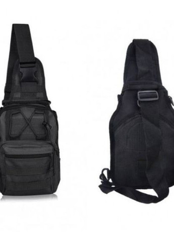 Тактический штурмовой военный рюкзак сумка с одной лямкой Armour Tactical М3 Oxford 600D (с системой MOLLE) 5 литров Черный No Brand m3 (267729095)