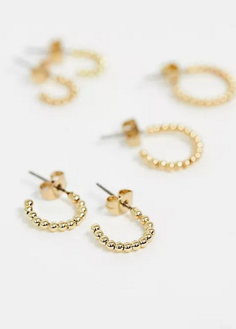 Комплект из 3 пар сережек Pieces (267810255)