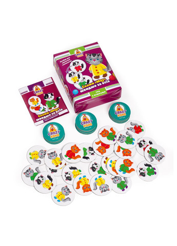 Игра настольная развлекательная Crazy Koko "Скажи "Мяу!" VT8025-07 (укр) Vladi toys _ (267966213)