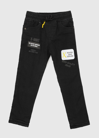 Черные зимние джинсы Adk