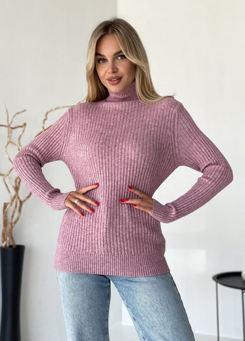 Фиолетовый зимний свитера ISSA PLUS WN20-575