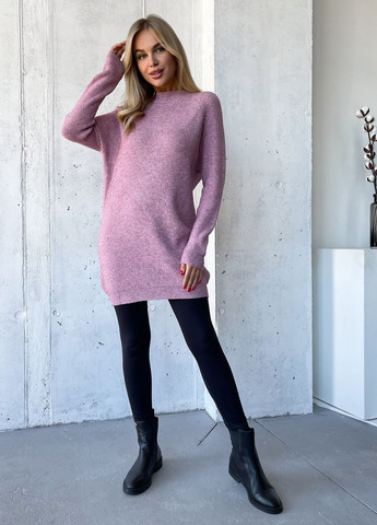 Темно-розовый зимний свитера ISSA PLUS WN20-580