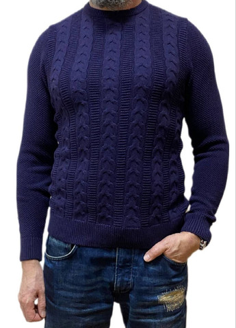 Синий демисезонный легкий свитер M&S