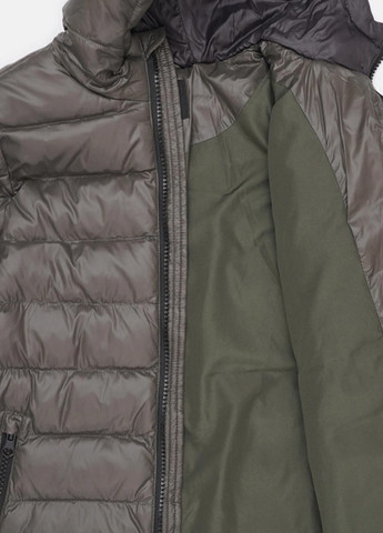 Оливковая (хаки) демисезонная куртка Y-Clu