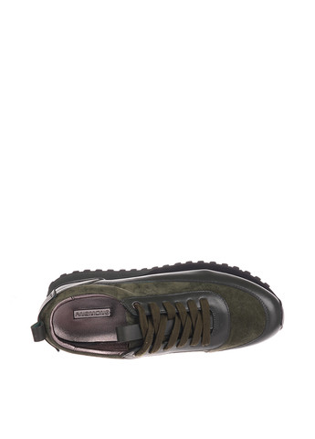 Темно-зеленые демисезонные кроссовки Anemone