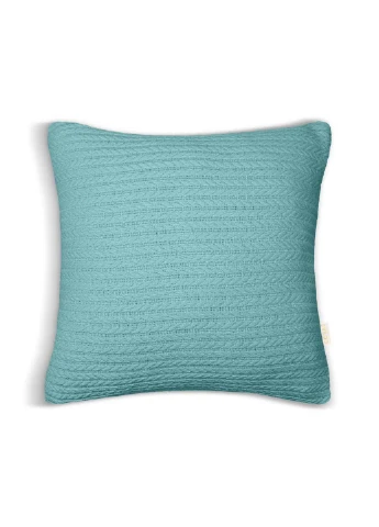 Наволочка Azure Knitted Braid 45х45 см Cosas (267891282)