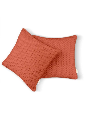 Наволочка Rust Waffle Weave 50х50 см Cosas (267891145)