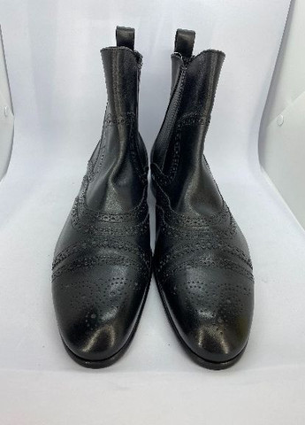 Черные осенние ботинки брогги броги Dolce & Gabbana