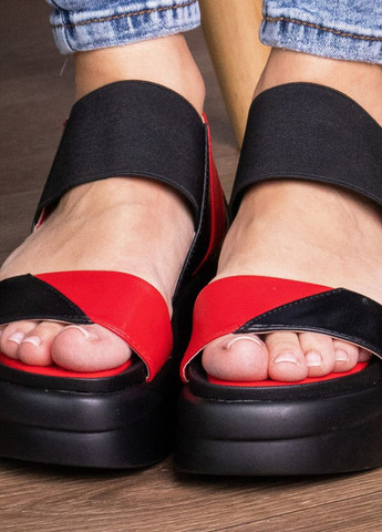 женские сандалии rebel 3039 38 размер 24,5 см красные Fashion