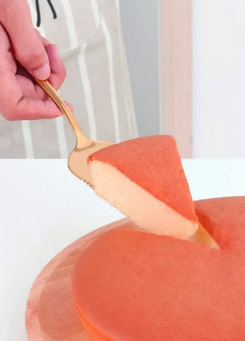 Лопатка и нож для торта розовое золото из нержавеющей стали набор для десертов и свадебного торта REMY-DECOR (267897135)