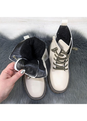 Молочные повседневные зимние ботинки подростковые для девочки зимние Jong Golf