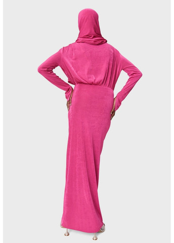 Темно-розовое вечернее платье Missguided однотонное