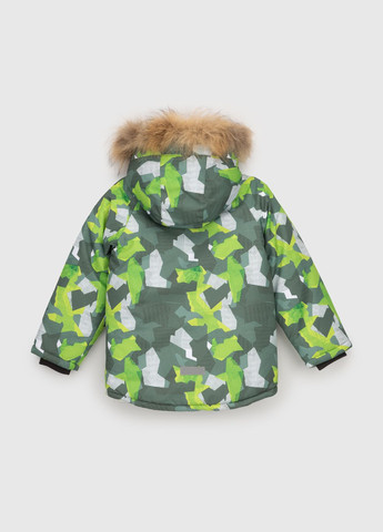 Зеленая зимняя куртка Snowgenius