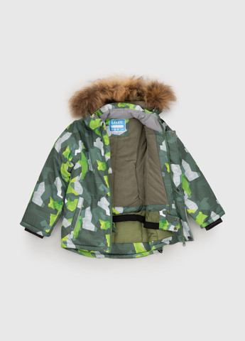 Зеленая зимняя куртка Snowgenius