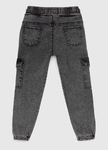 Серые зимние джинсы с манжетом Pitiki