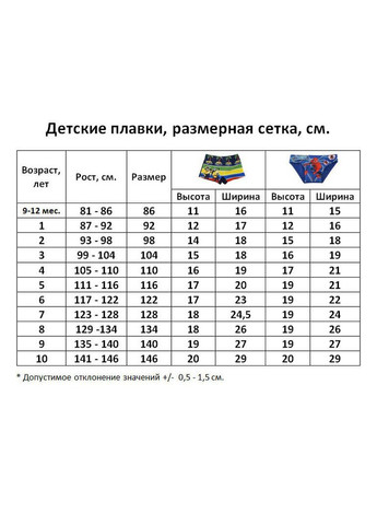 Детские плавки Ледниковый период Sport Line (267919616)