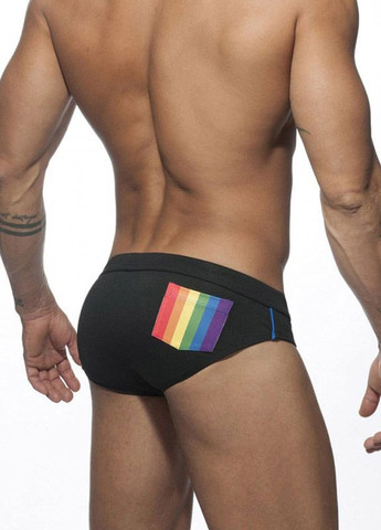 Мужские черные пляжные мужские плавки для бассейна UXH