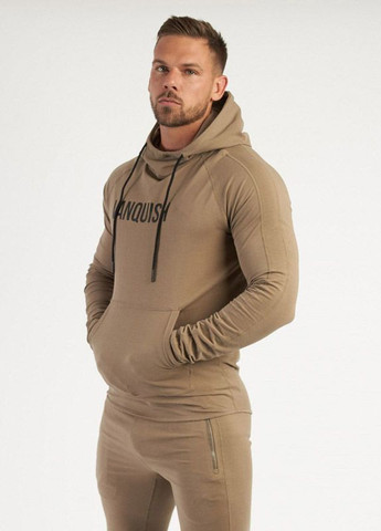 Коричневый демисезонный модный спортивный костюм VQH