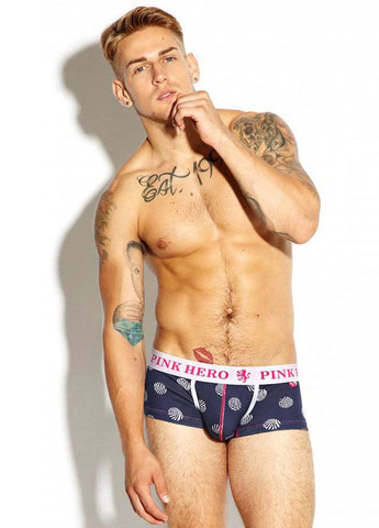 Трусы плавки мужские Pink Hero (267927999)