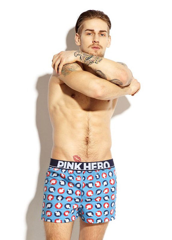 Трикотажное мужское белье Pink Hero (267940002)