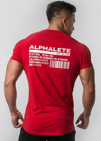 Червона футболка чоловічі Alpha