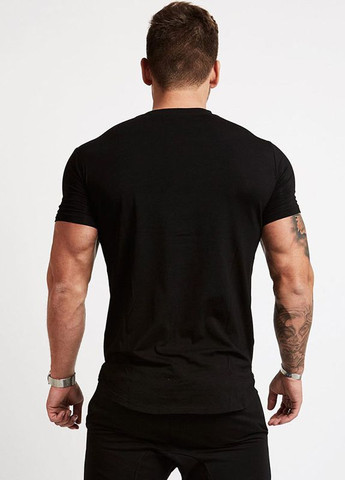 Черная облегающая футболка VQH