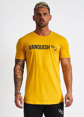 Желтая мужская футболка VQH