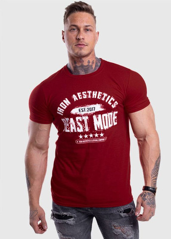 Красная винтажная мужская футболка BUTZ
