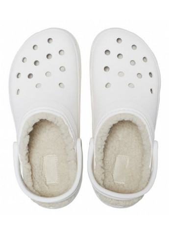 Крокси утеплені Crocs classic platform lined white (268120683)