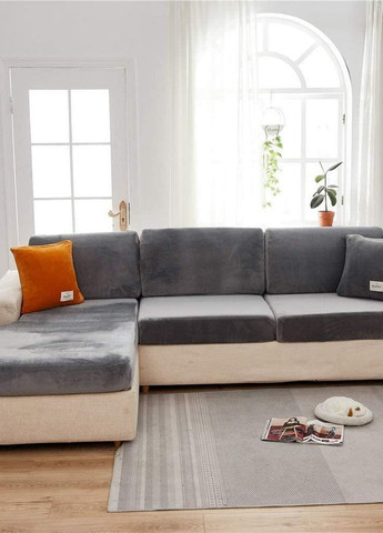 Чехол на диван, кресло д. 65-95/ ш.65-95/ в.5-20 см Серый gr1 No Brand (268224466)