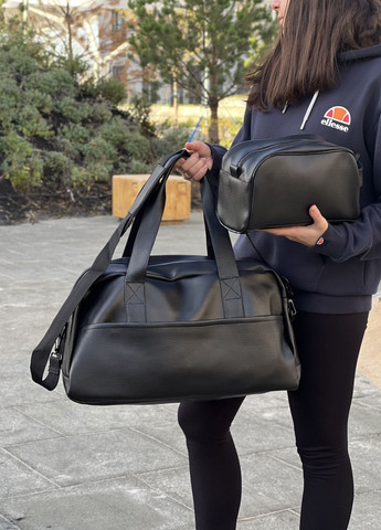Комплект жіноча сумка на плече з екошкіри на 2 відділення та органайзер | Українське виробництво ToBeYou сумка м kit (268223997)