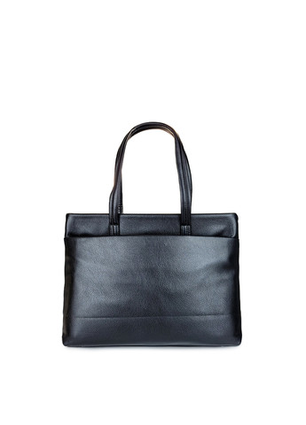 Черная большая сумка женская экокожа, 386 чорн, Fashion (268120705)