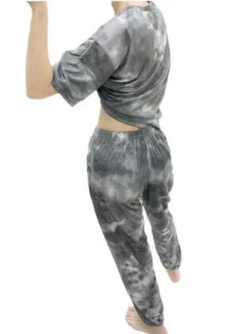Костюм с широкими штанами женский Urban 3XL серый No Brand (268041024)
